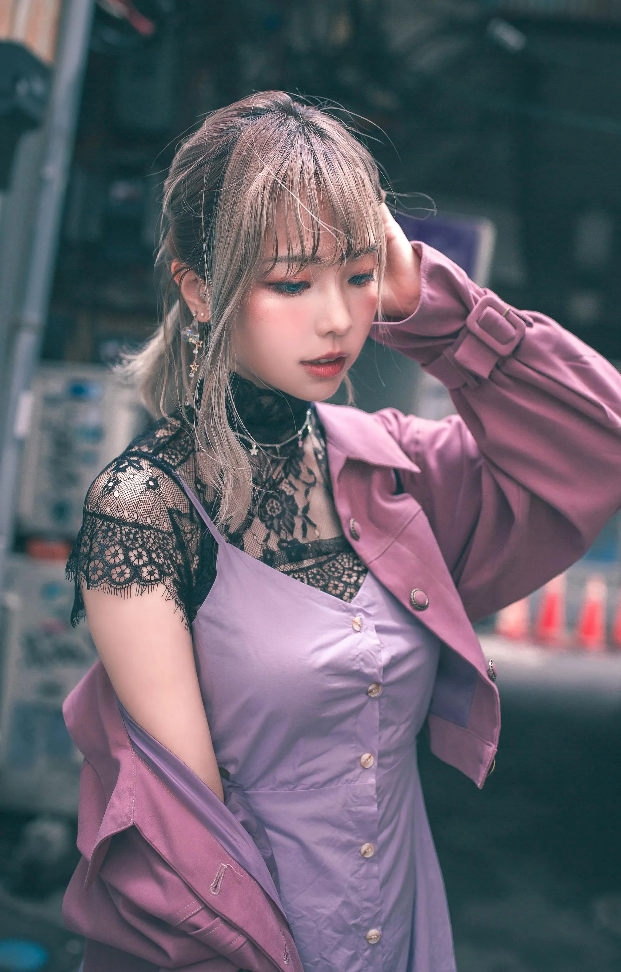 ElyEE子 – NO.90 [2020 Ely Collection] Digital photo set 10套-4 Pale Lavender [54P]插图5